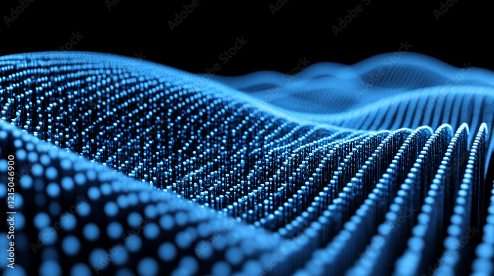 Digital background representing tech processes, neural networks, artificial intelligence, and data transfer with minimalist bright tones and blurred empty space perfect for education, science, and gra Digital background representing tech processes, neural networks, artificial intelligence, and data transfer with minimalist bright tones and blurred empty space perfect for education, science, and gra