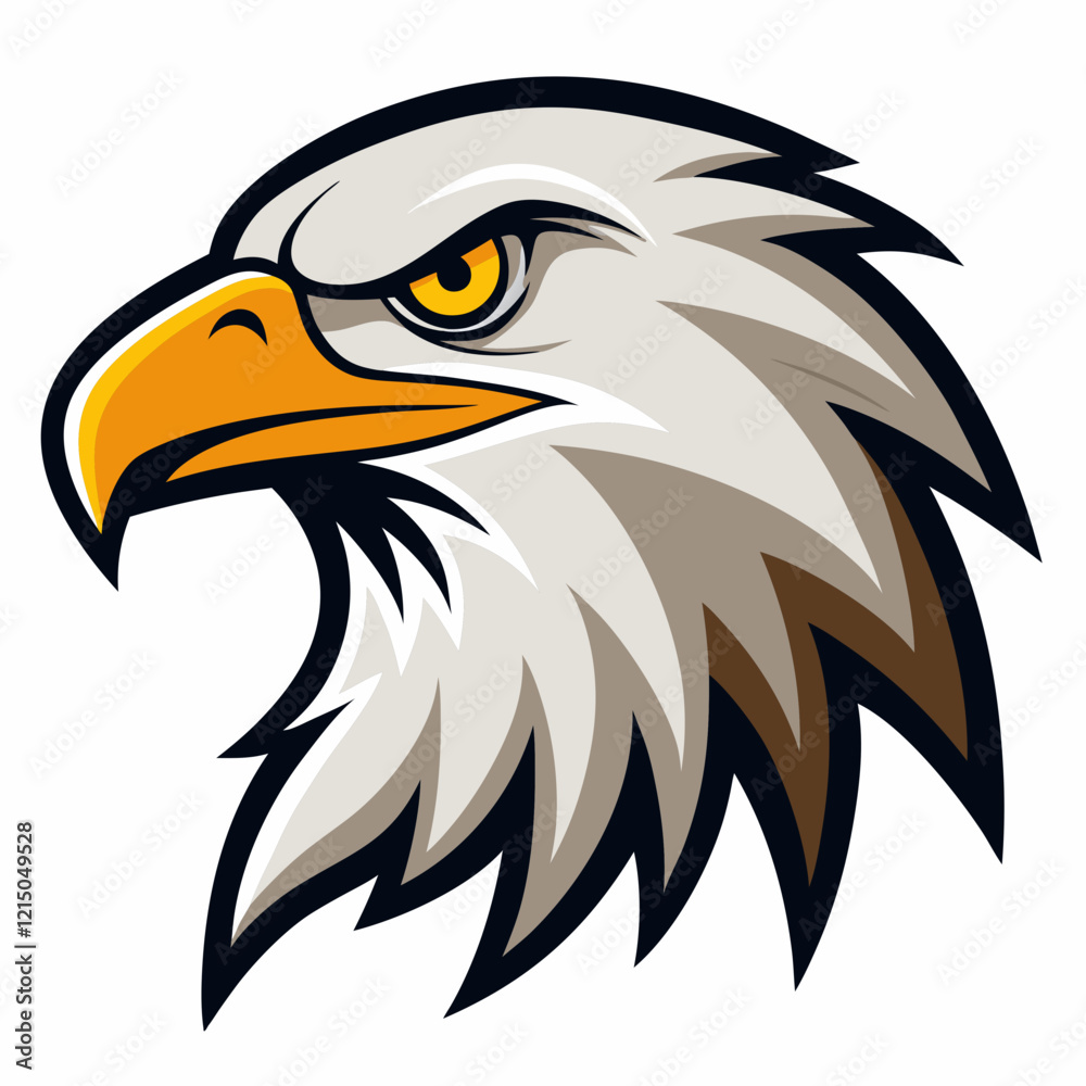 Fototapeta premium bald eagle head