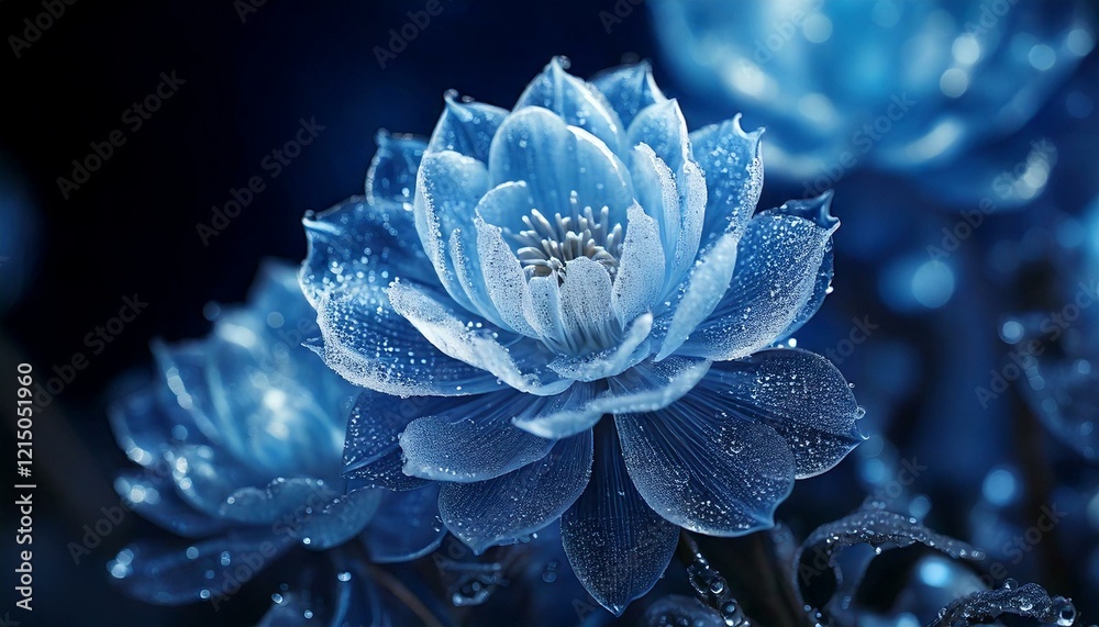 Frozen flower Frozen flower