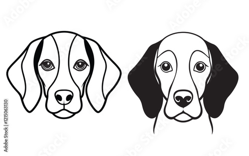  dog  vector design