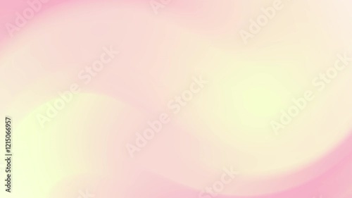 Pastel shades of pink and yellow combine in flowing curves. Perfect for cosmetic backgrounds, valentine design elements, or creative projects that require soft colors.