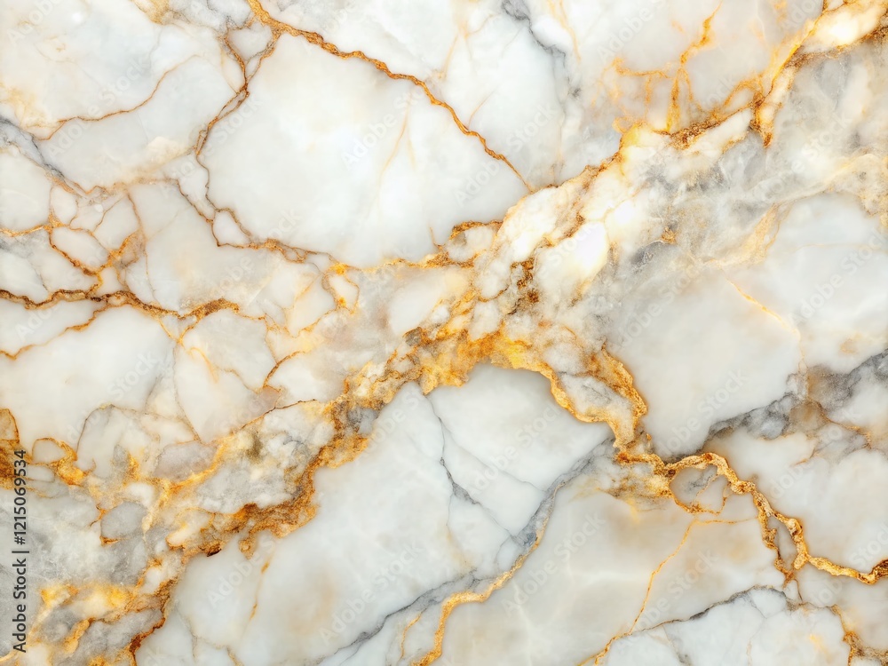 Fototapeta premium Luxurious White Marble Texture: Double Exposure Wallpaper & Floor Tile Design