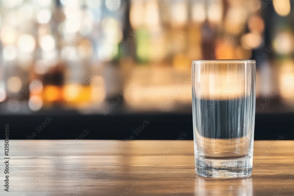 Struggling against the allure of fine wine at a bustling bar during vibrant evening hours Struggling against the allure of fine wine at a bustling bar during vibrant evening hours