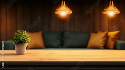 Cozy workspace interior modern office photography inviting ambiance blurred background design inspiration