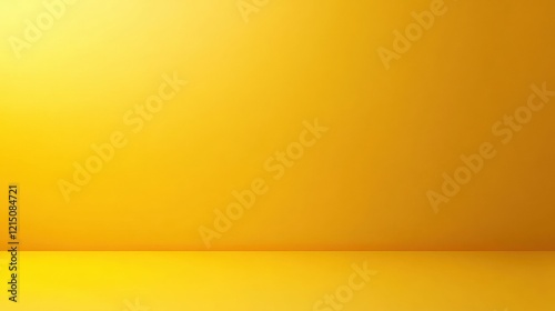 Captivating yellow background minimalist design artistic setting creative space clean viewpoint visual inspiration