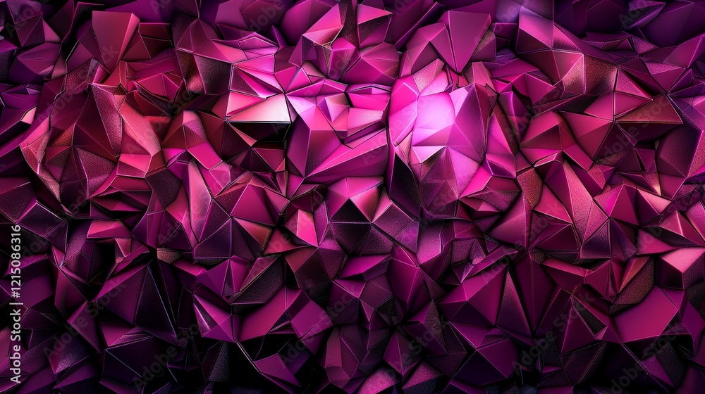 Fototapeta premium Abstract Purple Crystal Background