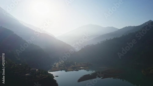 view from the top of the mountain