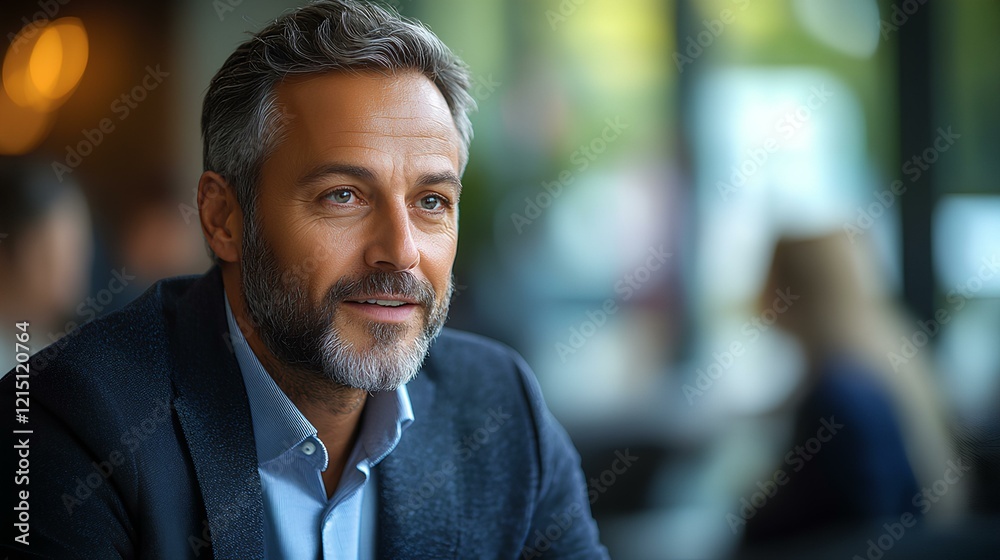 Obraz premium Status male businessman