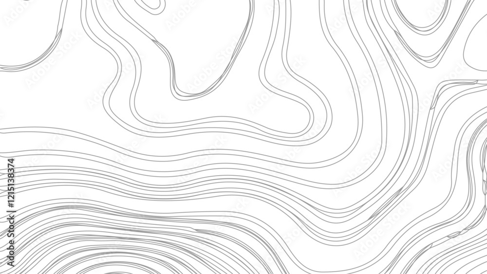 Topographic map contours in hilly or mountainous terrain, similar cartography illustration. Topography and geography map grid abstract backdrop. Topographic map contours in hilly or mountainous terrain, similar cartography illustration. Topography and geography map grid abstract backdrop.