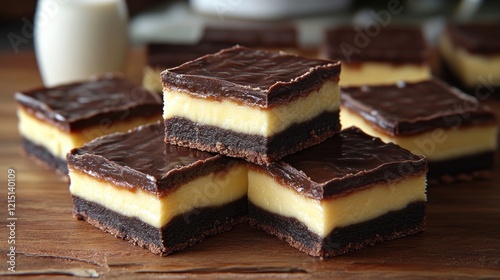 Chocolate Fudge Squares, Kitchen, Dessert, Baking, Food Photography