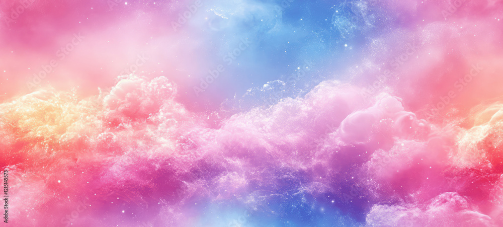Dreamy pink and blue clouds merging beautifully, creating a serene and vibrant abstract background that captures the magical essence of nature. Dreamy pink and blue clouds merging beautifully, creating a serene and vibrant abstract background that captures the magical essence of nature.