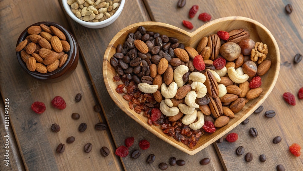 Nut-Shaped Bowl Highlighting Self-Care and Healthy Living Nut-Shaped Bowl Highlighting Self-Care and Healthy Living