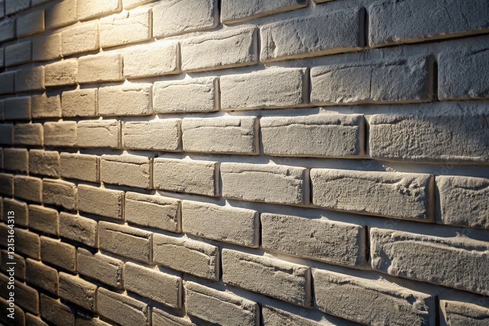 Moody Low Light White Brick Wall Texture Background Moody Low Light White Brick Wall Texture Background