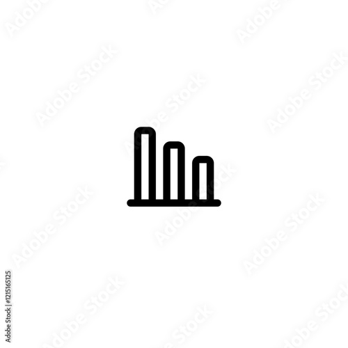 Business Chart Down Icon