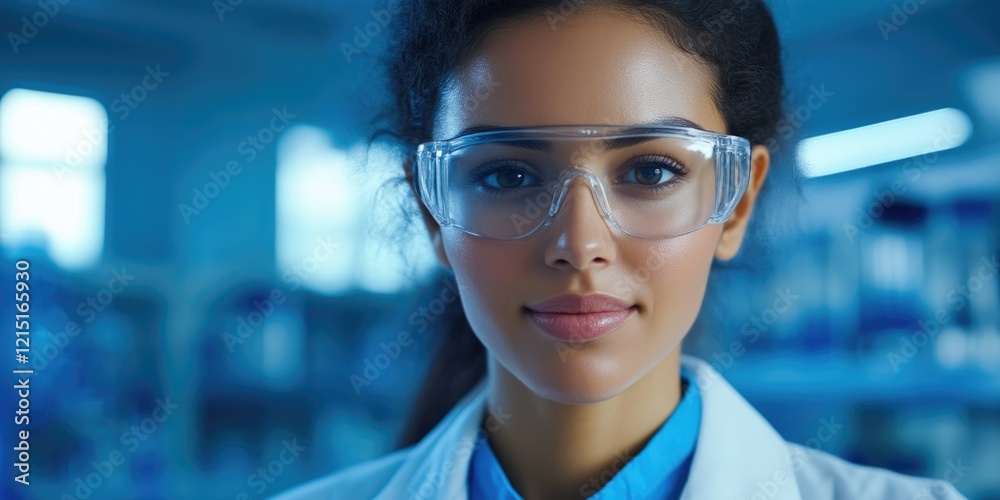 Close-Up of Lab Technician Amid Virus Research Close-Up of Lab Technician Amid Virus Research