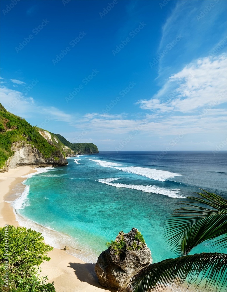 Fototapeta premium beach with water