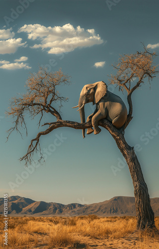 The climbing elephants of Africa