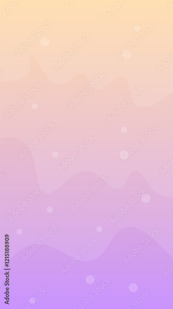 Abstract Mobile Phone Wallpaper Waves And Bubbles Purple Yellow Vector Design Abstract Mobile Phone Wallpaper Waves And Bubbles Purple Yellow Vector Design