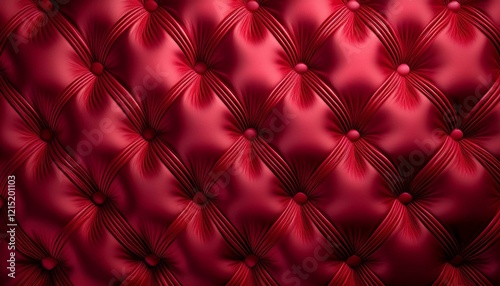 red leather upholstery