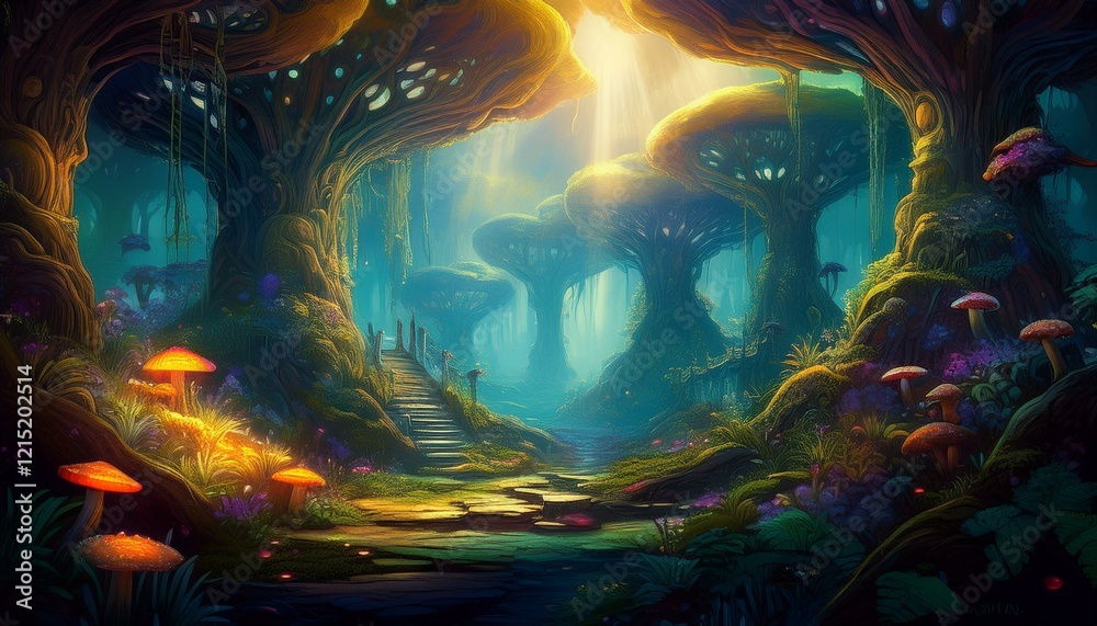 Fototapeta premium magic of the world