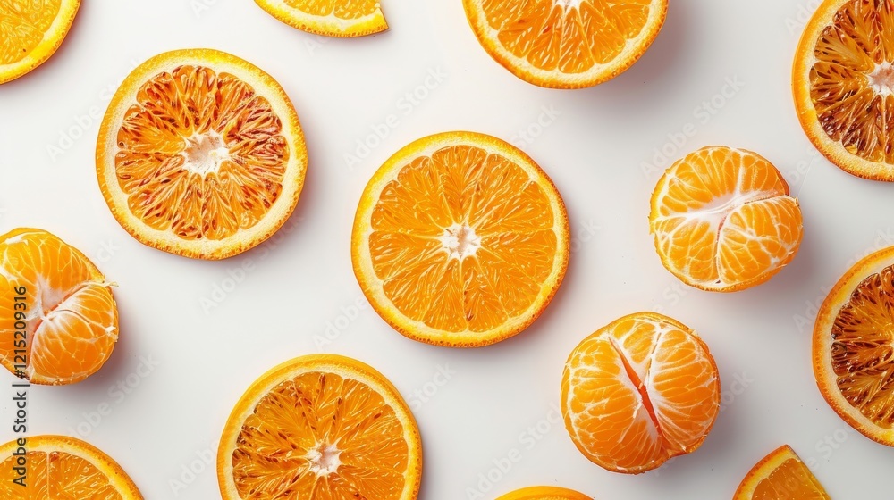 orange slices background orange slices background