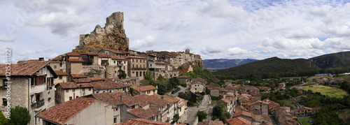 Frías, a historic medieval town on a hill above the river Ebro. Province of Burgos, Castilla y León. Spain