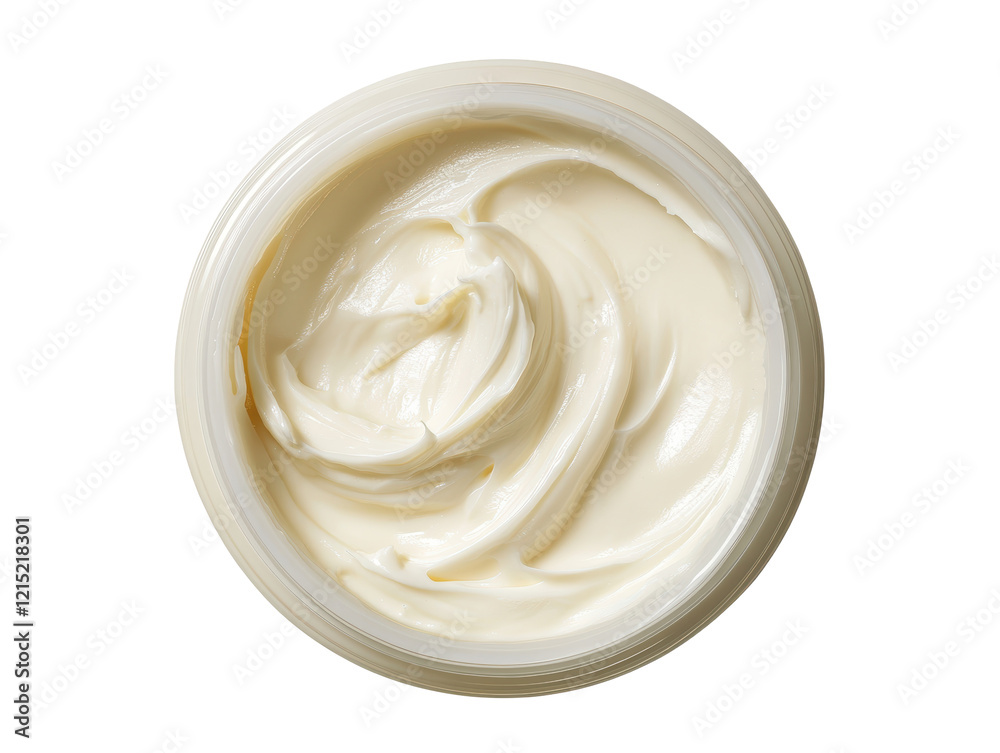 Isolated Container of Face Cream Isolated Container of Face Cream