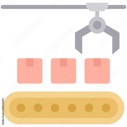 Assembly Line Icon