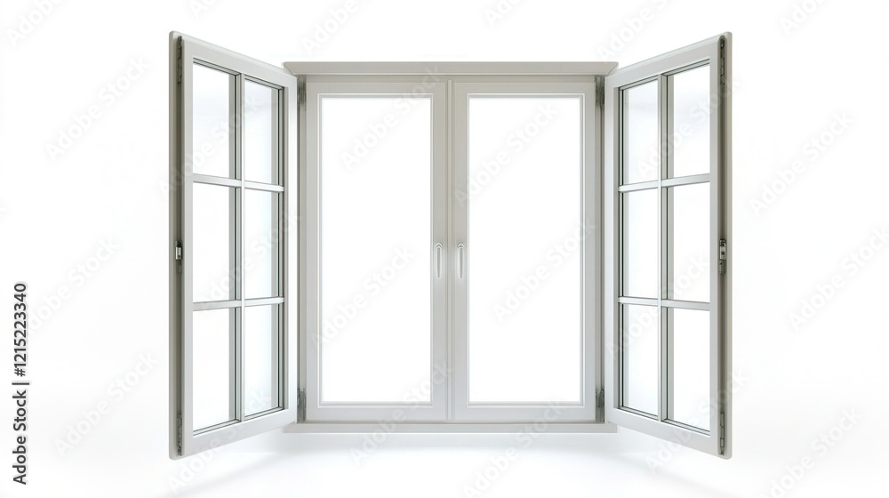 Obraz premium Minimalist House Window for Interior Decor