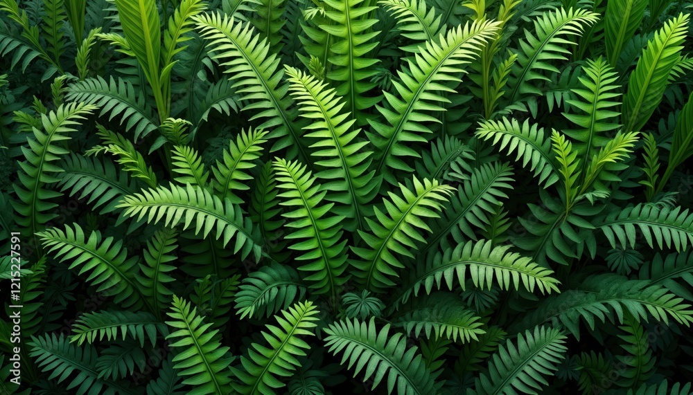 Dense green plants create natural pattern. Rich foliage growth, ecology. Variety of leaves show plant diversity. Natural background for eco-friendly design conservation themes. Photo shows vibrant Dense green plants create natural pattern. Rich foliage growth, ecology. Variety of leaves show plant diversity. Natural background for eco-friendly design conservation themes. Photo shows vibrant