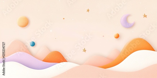 Celestial Dreamscape: A whi...