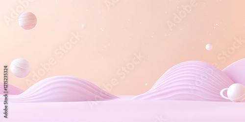 Pastel Dreamscape: Abstract...