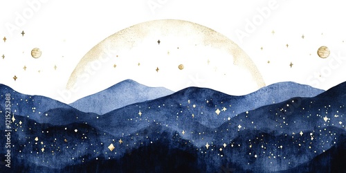 Celestial Mountains: A wate...