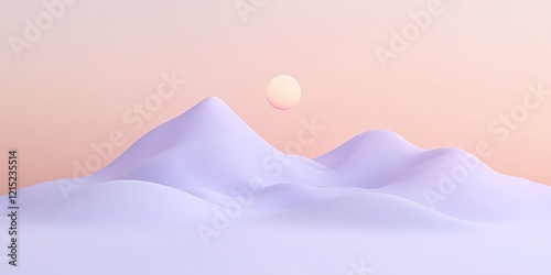 Dreamy Mountainscape: A mes...