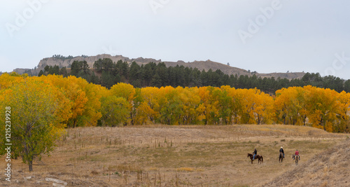 Fort Robinson State Park in the Fall
