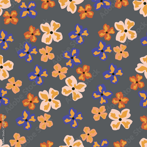 the combination of natural tones and detailed motifs makes this pattern a soothing and stylish option.