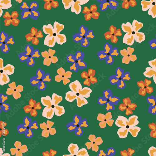 the combination of natural tones and detailed motifs makes this pattern a soothing and stylish option.