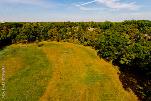 Serene Soccer Field in Green Landscape 0003