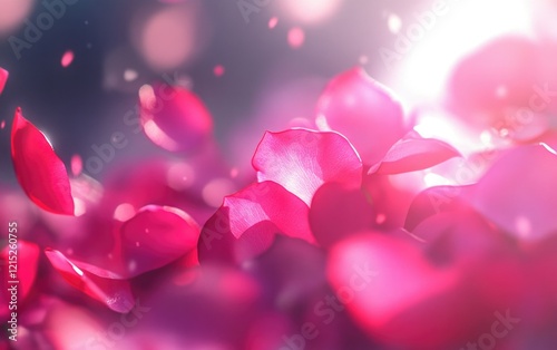 Cherry Blossom Confetti Effect