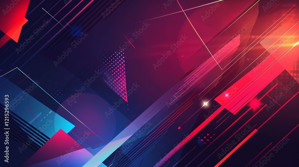 Fototapeta premium Abstract Geometric Background