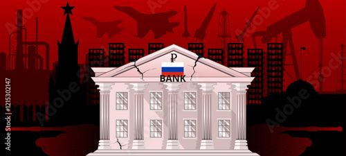 Russia's War Debt, Looming Credit Crisis, banking collapse in Russia after military spending, sanctions, oil embargo