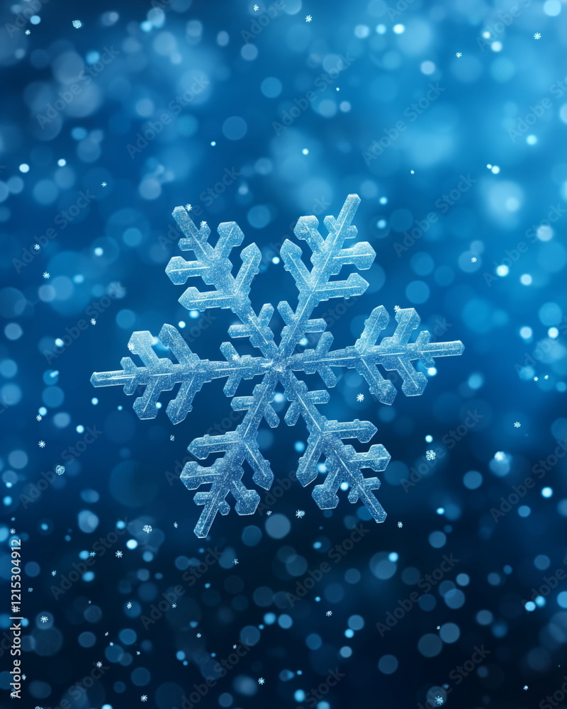 Snowflake with subtle geometric patterns. Ethereal_003 Snowflake with subtle geometric patterns. Ethereal_003