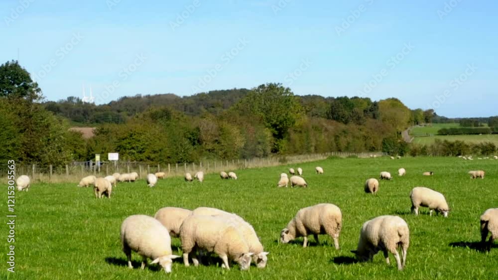 County Durham England UK
Sheep graze the pastures of County Durham County Durham England UK
Sheep graze the pastures of County Durham