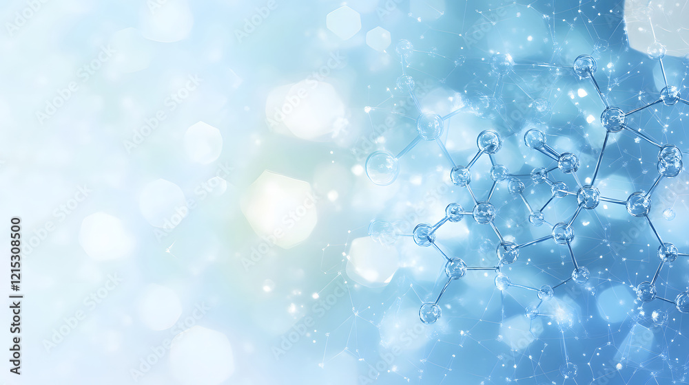 Molecular structure HD close-up Molecular structure HD close-up