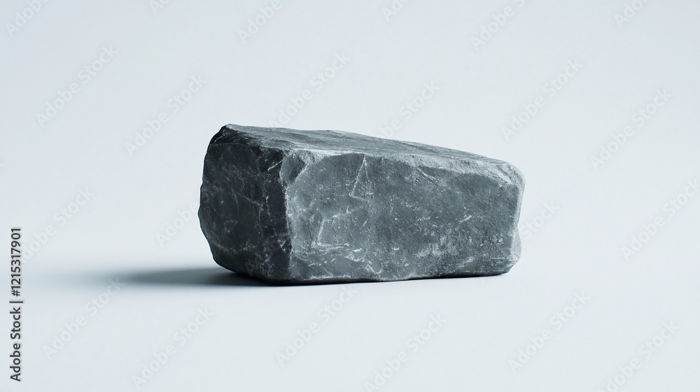 Grey stone product display, studio background Grey stone product display, studio background