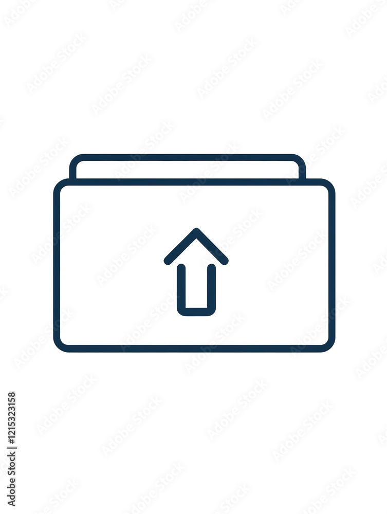 Isolated Upload Icon Isolated Upload Icon