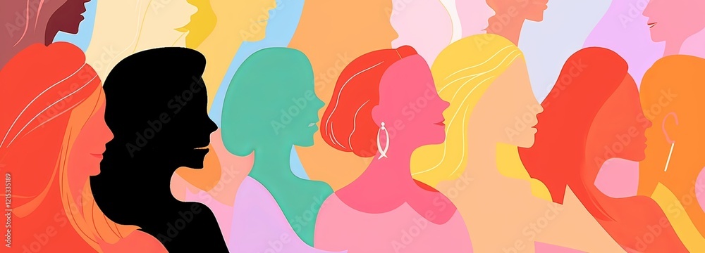 A diverse group of people in silhouette, representing the global community, with different skin tones and hair colors, set against an abstract background. A diverse group of people in silhouette, representing the global community, with different skin tones and hair colors, set against an abstract background.