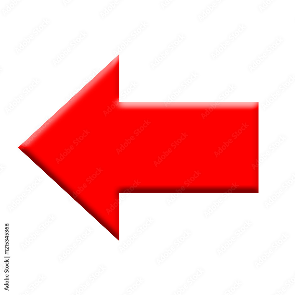 red arrow isolated on white red arrow isolated on white