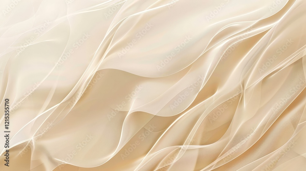 Fototapeta premium Abstract Beige Fabric Texture