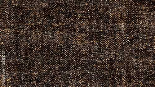 Seamless rough canvas or linen burlap background texture in vintage dark beige brown Closeup tileable nubby hand woven heavy boucle surface pattern marble texture
